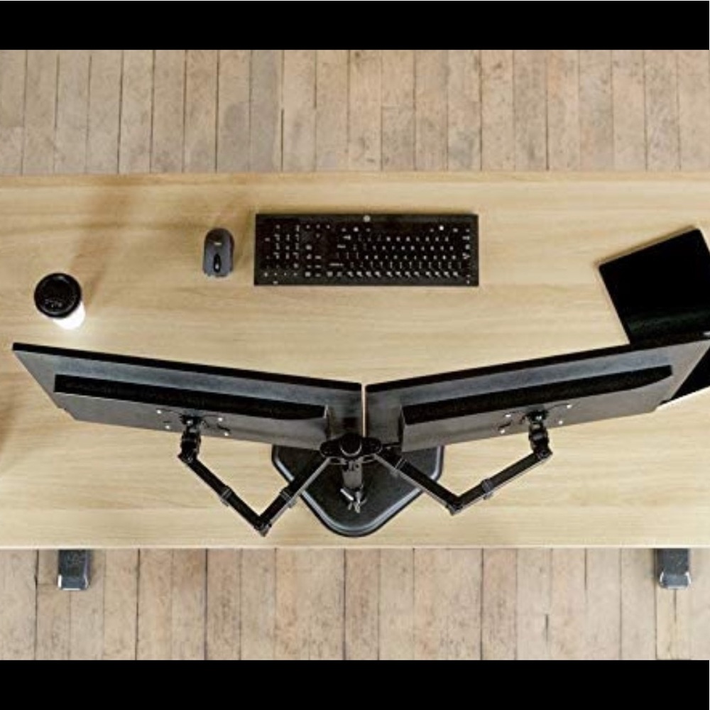 Dual Monitor Computer Stand - Picture 2 of 3